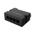 Lanberg DIN sínre szerelhető PoE extender, 1xPoE In 3xPoE Out, 100Mb Fast Ethernet, 30W - Image 7