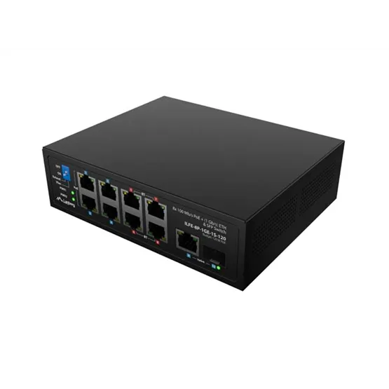 Lanberg Ipari PoE switch, 4x PoE+, 4x PoE++, 1x Gigabit RJ45, 1x SFP, 120W - Image 6