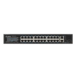 Lanberg Switch 24x 100Mb PoE+/ 2x Combo 19" rackes (360W) V2 - Image 5