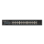 Lanberg Switch 24x 1GbE PoE+/ 2x GbE/ 2 SFP ,19" rackes (360W) - Image 5