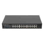 Lanberg Switch 24x 1GbE PoE+/ 2x GbE/ 2 SFP ,19" rackes (360W) - Image 2