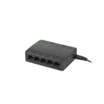 Lanberg Switch DSP1-1005-5V, 5x 1Gb/s, menedzsment nélküli gigabit ethernet, asztali, 5V - Image 5
