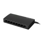 Lanberg Switch DSP2-1008-12V 8x 1Gb/s, menedzsment nélküli gigabit ethernet, asztali, 12V - Image 2