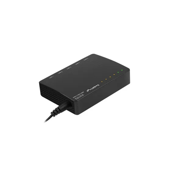 Lanberg Switch DSP3-1005-60W, 5x 1Gb/s PoE+ (4 port PoE 30W/port max 60W) menedzsment nélküli, asztali - Image 4