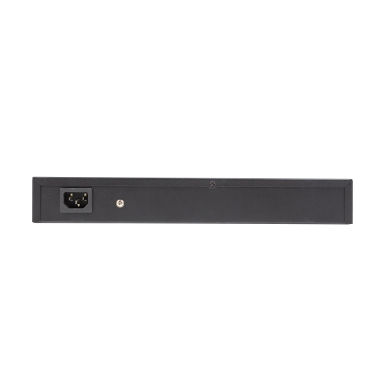 Lanberg Switch menedzsment nélküli, 16x 100Mb PoE+/ 2x 1GB/1X SFP, 10", 19" rackes (150W) - Image 7