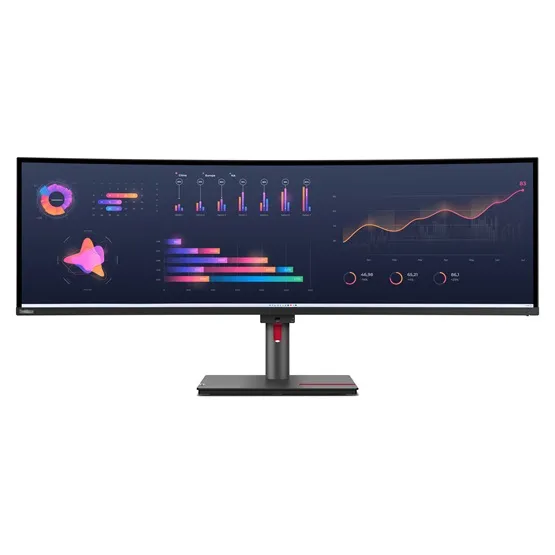 Lenovo 49" ThinkVision P49w-30 monitor - Raven Black