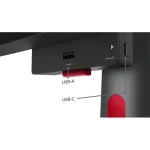 Lenovo 49" ThinkVision P49w-30 monitor - Raven Black - Image 3