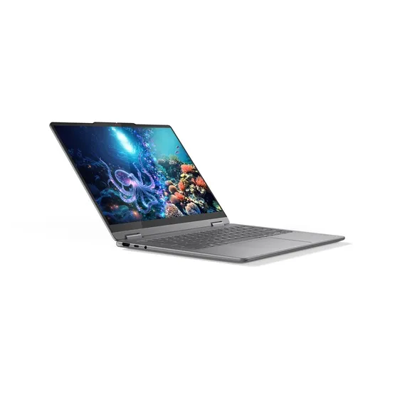 Lenovo Yoga 7 2-in-1  Luna Grey; 14" WUXGA OLED, IntelR CoreT Ultra 5 226V, 16GB LPDDR5, 1TB SSD, IntelR ArcT Graphics 130V, FreeDOS, Érintőkijelző, Lenovo Yoga Pen, háttérvilágítású billentyűzet - Image 3