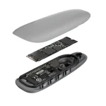 MBR ASUS COBBLE - külső ház - m.2 NVMe SSD > USB3.2 Type-C - ESD-A1A - Szürke - Image 3