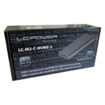 MBR LC Power Külső ház - USB 3.2 2x1 Type C - M.2 NVMe SSD - LC-M2-C-NVME-3 - Image 2