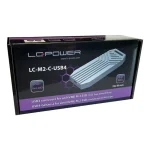 MBR LC Power Külső ház - USB 4 3x2 Type C - M.2 NVMe SSD - LC-M2-C-USB4 - Image 6