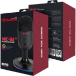 MIC MARVO Blast 40 vezetékes mikrofon - fekete - Image 5