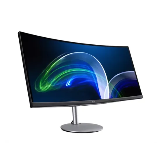 MON ACER 34" Vero CB342CURJ0bmiiphuzx ZeroFrame UWQHD 120Hz VA fekete ívelt MONitor - Image 2