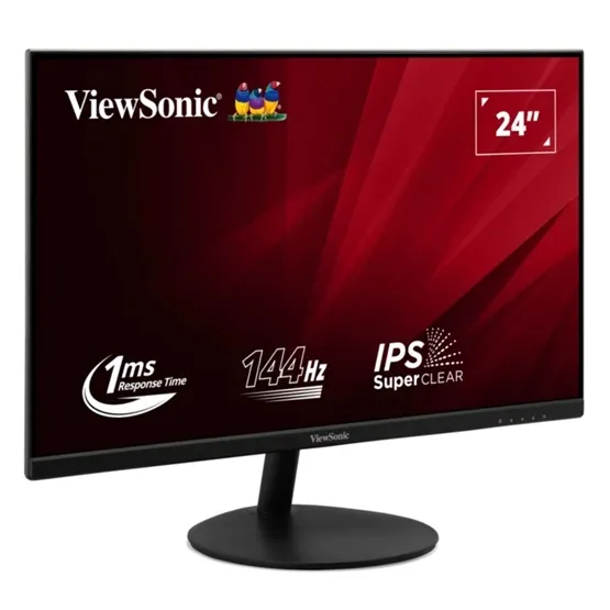 MON ViewSonic 24" VA24E2-H FHD 144Hz IPS fekete monitor
