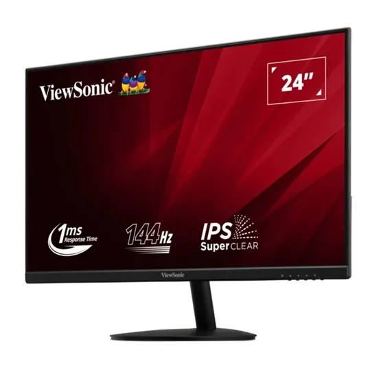 MON ViewSonic 24" VA24E2-H FHD 144Hz IPS fekete monitor - Image 2