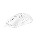 MOU AVAX LW01 PAW3327 RGB gamer egér, fehér
