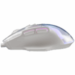 MOU Baracuda BGM-062W ANGLERFISH Vezetékes gamer egér - Fehér - Image 2