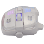 MOU Baracuda BGM-062W ANGLERFISH Vezetékes gamer egér - Fehér - Image 5