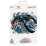 MOU Baracuda BGM-081P LOBSTER Vezetékes gamer egér - Rózsaszín - Image 6