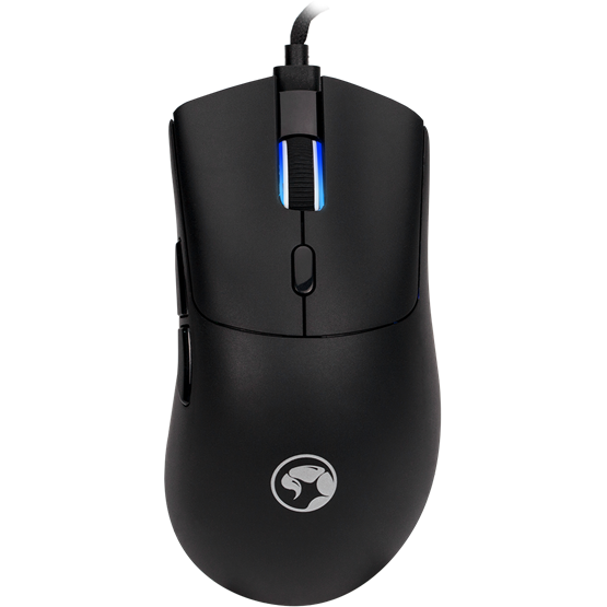 MOU MARVO Niro 40 vezetékes egér - fekete