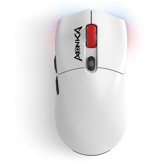 MOU MONKA Guru vezeték nélküli egér - fehér
