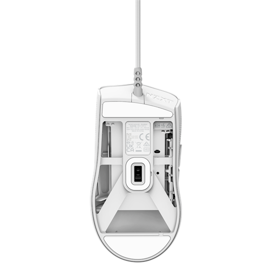 MOU NZXT Lift 2 Ergo - Vezetékes egér - Fehér - MS-001NW-02 - Image 4