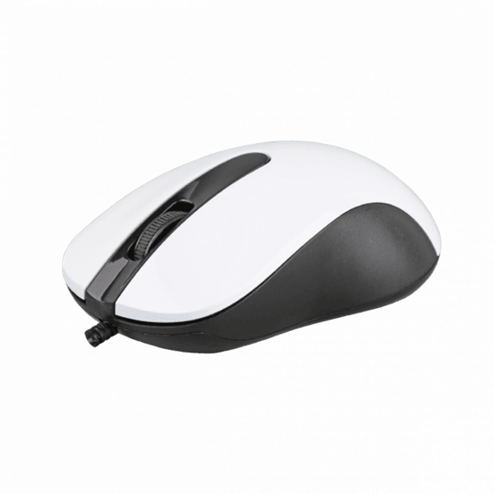 MOU SBOX M-901W Vezetékes egér - USB, 1000 dpi - fehér - Image 2