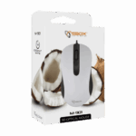 MOU SBOX M-901W Vezetékes egér - USB, 1000 dpi - fehér - Image 3