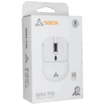 MOU SBOX WM-710W Vezeték nélküli egér - Fehér - Image 6