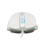 MOU White Shark GM-5009W GARETH vezetékes gamer egér - RGB - fehér - Image 3