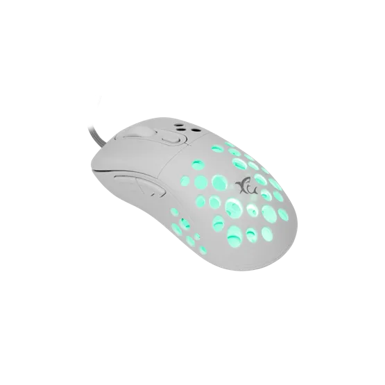 MOU White Shark GM-5013W AZRAEL Vezetékes gamer egér - Fehér
