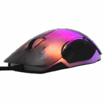 MOU White Shark GM-5017B MORDRED Vezetékes gamer egér - Fekete - Image 3