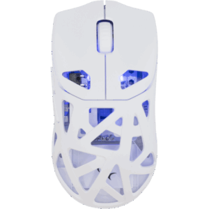 MOU White Shark GM-5019W DAGONET Vezeték nélküli gamer egér - Fehér