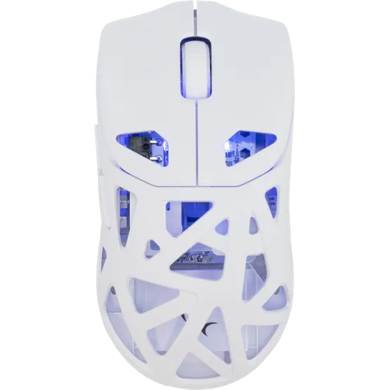 MOU White Shark GM-5019W DAGONET Vezeték nélküli gamer egér - Fehér