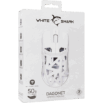 MOU White Shark GM-5019W DAGONET Vezeték nélküli gamer egér - Fehér - Image 7