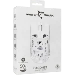 MOU White Shark GM-5019W DAGONET Vezeték nélküli gamer egér - Fehér - Image 7