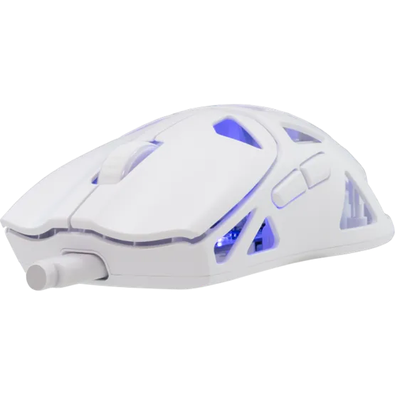 MOU White Shark GM-5019W DAGONET Vezeték nélküli gamer egér - Fehér - Image 3