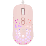 MOU White Shark GM-9004P TRISTAN Vezetékes gamer egér - Rózsaszín