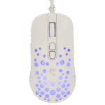 MOU White Shark GM-9004W TRISTAN Vezetékes gamer egér - Fehér