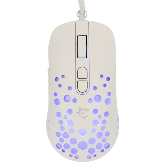 MOU White Shark GM-9004W TRISTAN Vezetékes gamer egér - Fehér