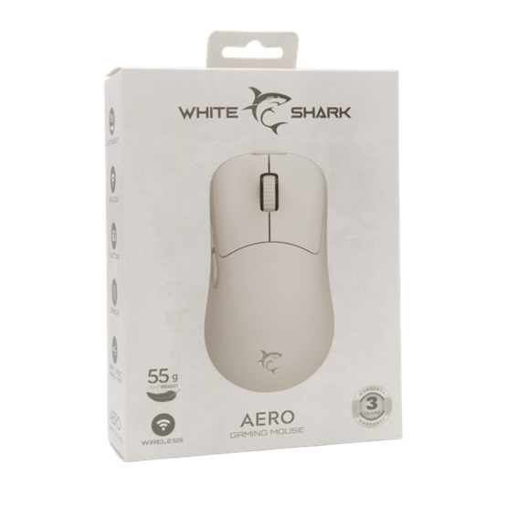 MOU_White_Shark_WGM-5015W_AERO_vezetek_nelkuli_gamer_eger_-_feher-i704423.png MOU White Shark WGM-5015W AERO vezeték nélküli gamer egér - fehér - Image 7