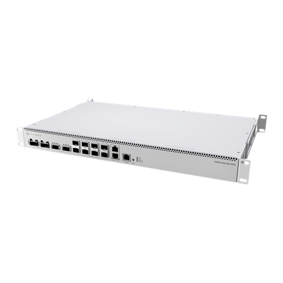 MikroTik CRS812 DDQ  rackbe szerelhető switch, 8×50G SFP56, 2×200G QSFP56, 2×400G QSFP56-DD, 2×10G Ethernet - Image 2