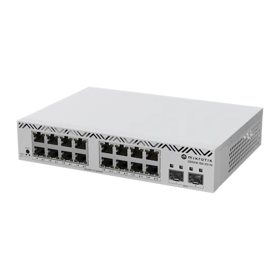 MikroTik CSS318-16G-2S+IN 16-Portos Gigabites Switch 2 SFP+ Porttal - Image 4
