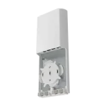 MikroTik Kültéri media konverter, IP55 védelemmel, SwOS, 2x10/100/1000 Mbps RJ45 port, 1x SFP 2.5G port