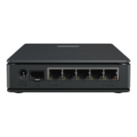 MikroTik hAP ax S router, 802.11ax, 5x gigabit RJ45 port, 1xSFP 2.5G, 1xPoE ki