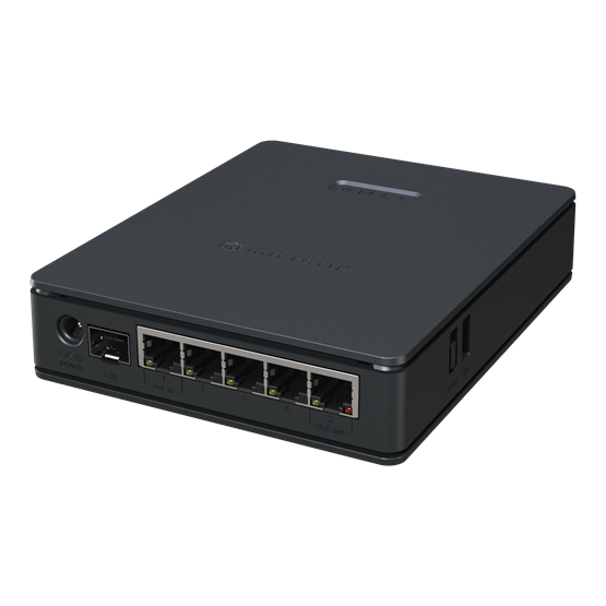 MikroTik hAP ax S router, 802.11ax, 5x gigabit RJ45 port, 1xSFP 2.5G, 1xPoE ki - Image 2