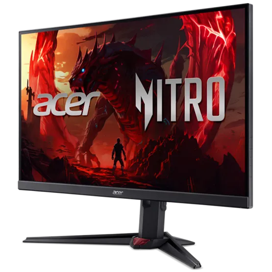 MON ACER 23,8" Nitro XV240YX1bmiiprx ZeroFrame FHD 200Hz IPS fekete MONitor - Image 2