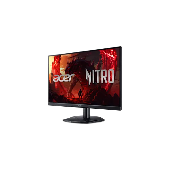 MON ACER 24,5" Nitro KG251QX0biip ZeroFrame FHD 200Hz VA fekete MONitor - Image 6