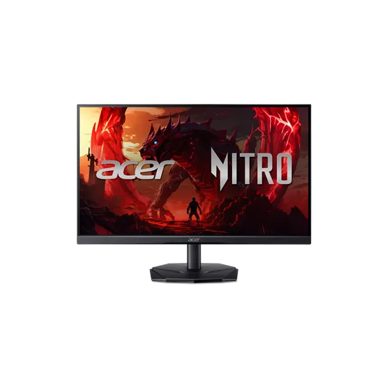 MON ACER 24,5" Nitro KG251QX0biip ZeroFrame FHD 200Hz VA fekete MONitor
