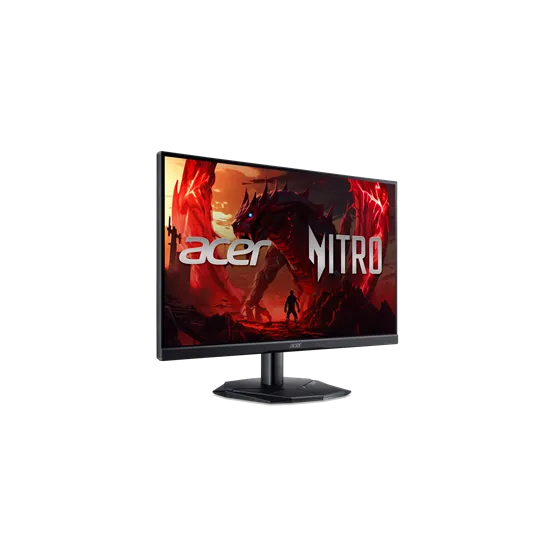 MON ACER 24,5" Nitro KG251QX0biip ZeroFrame FHD 200Hz VA fekete MONitor - Image 2